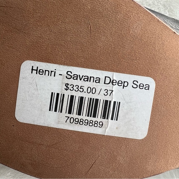 Coclico HENRI FLAT in Deep Sea (Navy) WOMENS Sz 37 EU NWT - Picture 7 of 15